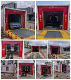 中國南昌，中國石化，隧道9刷電腦洗車機安裝調(diào)試中